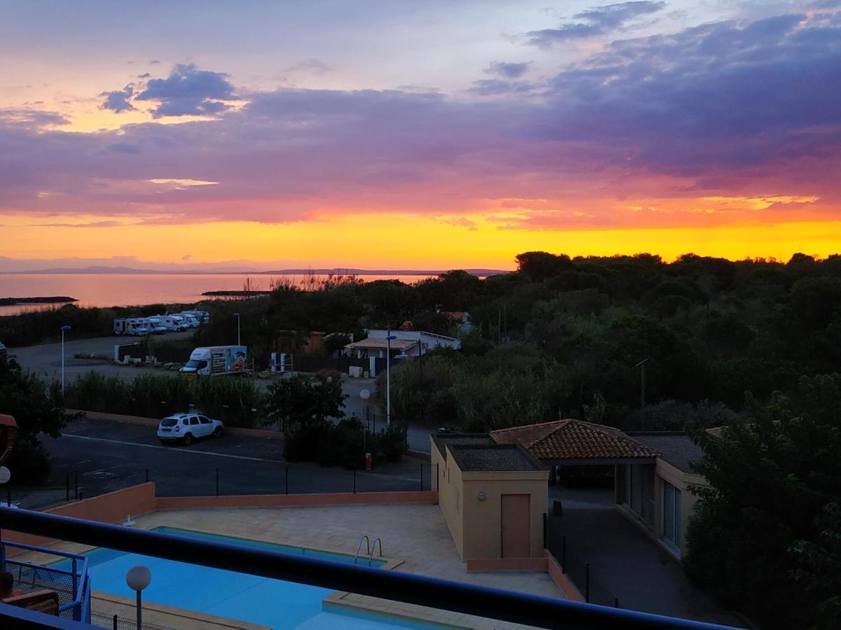 Appartement, Vue Sur Mer, Acces Direct Plage, Piscine Vias Zewnętrze zdjęcie